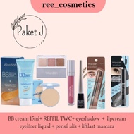 Wardah Paket Make Up Lengkap 1 Set | Wardah Make Up Set | Seserahan