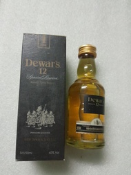 Dewar's 12 50ml 酒版 酒辨