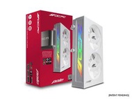 POLE P1 aRGB 顯示咭連風扇支架 [白色]  Display Card VGA RTX 鋁合金支架 雙風扇
