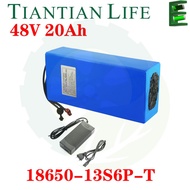 48V 20AH High power 1000W Electric Bike Battery 48V 20AH E-bike Battery 48 Volt Lithium Battery with BMS 2A Charger