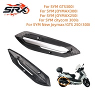Motorcycle Muffler Cowl Protector For SYM GTS300I citycom 300is Exhaust Pipe Cover