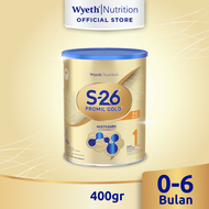 S-26 PROMIL GOLD Tahap 1 Susu Pertumbuhan Anak Usia 0-6 Bulan 400gr