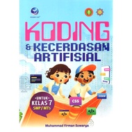Artificial Codeing and Intelligence Book for Grade 7 SMP MTs Andi Offset