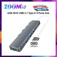 ALLY ADS-301C USB 3.1 TYPE-C TO 4 USB PORT ADAPTER HUB MULTIPLEXER