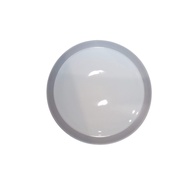 Beige Pixy Coupe Salad Plate