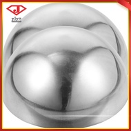 2Pcs Stainless Steel Gazing Polished Mirror Hemisphere Half Sphere for Store and Garden Decoration y
