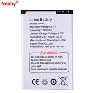 2017 Nephy Original Battery BP-4L For NOKIA 6650 T-Mobile 6790 E6 E6-00 6650F 6650T 6650 F T 1500 mA