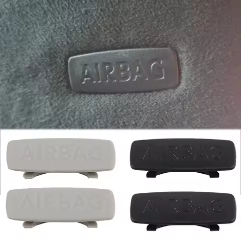 For VW Jetta A5 A6 MK5 Golf 5 6 7 GTI Passat B6 B7 CC Polo A B C Pillar Airbag Emblem Cap 3C0853437C