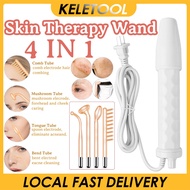 Handheld Skin Therapy Wand High Frequency Facial Machine Anti-Aging Skin Tightening Wrinkle Clarifyi