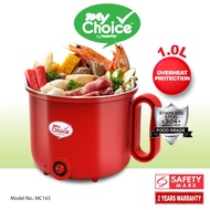 My Choice Multi cooker Steamboat 1.0L noodle cooker with Stainless Steel Pot (MC165)