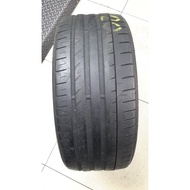 USED TYRE SECONDHAND TAYAR FALKEN AZENIS FK453 245/35R20 50% BUNGA PER 1PC