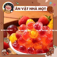 4D Fruit Longan Gummy Candy Fruit Flavored Gummy Chips, Filled Gummy Candy