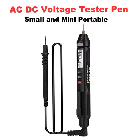 ET118 Voltage Detector AC DC Voltage Tester Pen LCD Display Non-Contact Electricity Voltage Sensor L