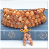 Emperor Blood Dragon Wood Bracelet 20 Fully Transparent Northeast Agarwood Pine Mingzi Bracelet Men 