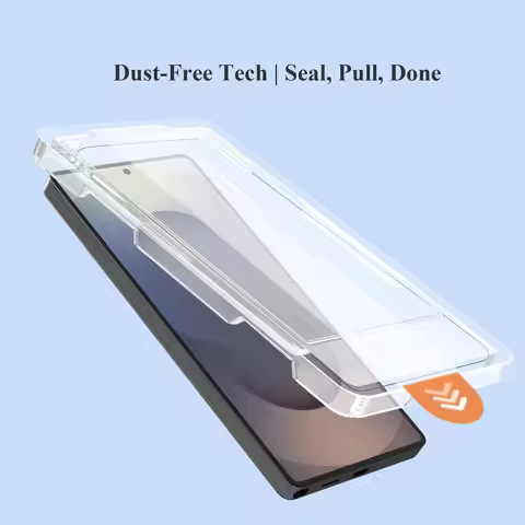 Lereach for Samsung Galaxy S25 Ultra/S25+/S25 Egde/S25 FE/S25/S24 Ultra Tempered Glass Screen Protec