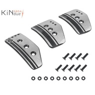 Car Aluminum Alloy Pedal Rest Pedal Cover Accelerator Pedal Cover Clutch Pedal Cover forManual Trans