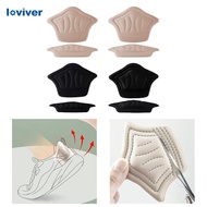 [Loviver] Heel Cushion Pads Heel Cushion Inserts Adjusting Shoe Size Blister Prevention Pads Non Slip Shoe Heel Insoles Heel Liners