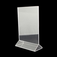 Mica standing menu board A5 Standy Menu A5 Acrylic plastic