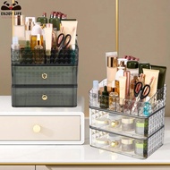 Makeup Organizer with Stackable Drawers Large Capacity Makeup Vanity Organizer with Compartment 3 Tier Cosmetic Storage Rack SHOPSBC1846