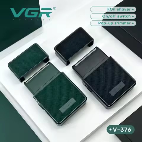 VGR Razor Rechargeable Shaver Professional Beard Trimmer Travel Hair Trimmers Reciprocating Shaving