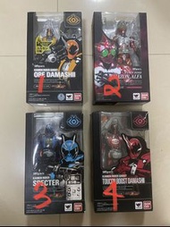 SHF 真骨雕 幪面超人 亞瑪遜 , Specter  幽靈 , Ore Damashi 三款