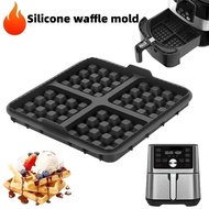 Air Fryer Waffle Silicone Baking Pan Waffle Mold for Ninja AF181 AF180 AF141 AF140 Philips NA229 NA2