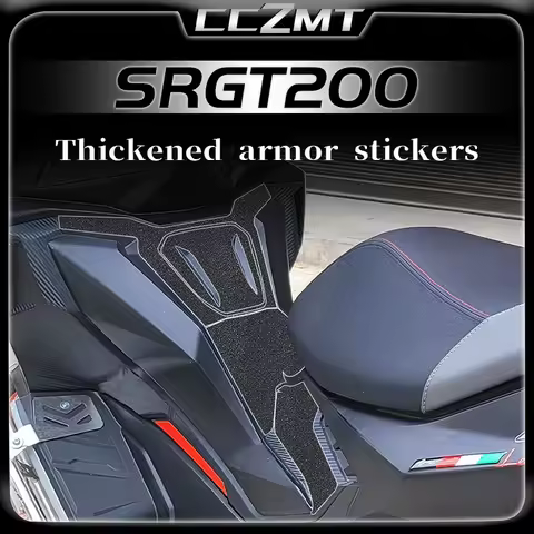 For Aprilia SRGT200 SR GT200 SR GT 200 SRGT 200 Thickened armor stickers decorative protective film 