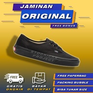 Authentic Full Black Shoes Authentic Men's Shoes Wanita 100%Original