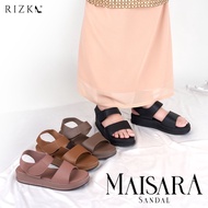 SANDALS SHOES MAISARA SANDAL KASUT PEREMPUAN KASUT WANITA RIZKA SHOES STRAPPY SANDAL KASUT BERTALI WOMEN SANDAL COMFORT