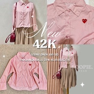 KEMEJA Play CDG NEW Shirt | Striped shirt Wanita