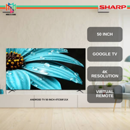 Sharp 4TC-50FJ1X Smart TV 50 Inch 4K Resolution 4TC50FJ1X TV Pintar