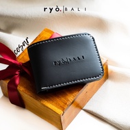 Ryo.bali CESAR - Slim Bifold Leather Wallet Wallet, Girlfriend Gift, Custom Leather Wallet