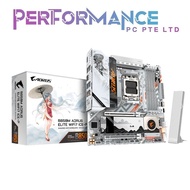 GIGABYTE B850M AORUS ELITE WIFI7 ICE-P AMD MOTHERBOARD (3 YEARS WARRANTY BY CDL TRADING PTE LTD)