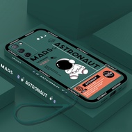 Casing Huawei P30 P20 P40 Pro P30 Lite Mate 20 Pro Astronaut Nasa Square Phone Case Shockproof Soft TPU Cover