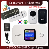 Portable 4G LTE WiFi 150Mbps Pocket Wifi Router Mobile Hotspot Wireless Unlocked Modem Wit Sim Card Slot Repeate