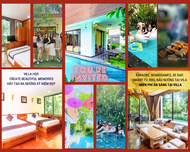 วิลลา 3 ห้องนอน 3 ห้องน้ำส่วนตัว ขนาด 180 ตร.ม. – ง็อกทัญ (Garden pool Villa hq9- 3pn Flamingo Resor