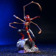 Heroic Expedition Heroic Avengers Figure Model Statue Toy Decoration Deluxe Edition Heroic Expedition Movie Avengers 4 Steel Spider Man Baking Model Statue Toy De1.23