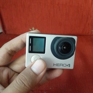 BERKUALITAS GoPro Hero 4 Silver Bekas