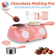 Mini Electric Chocolate Melting Pot,Chocolate Fondue Fountain,Warmer Machine for Milk Chocolate