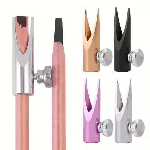 Eyebrow Pencil Sharpener Portable Eyebrow Pencil Sharpening Tip Thin Tool for Microblading Tattoo Su