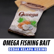 OMEGA FISHING BAIT COCONUT DRIED POWDER DEDAK KELAPA KERING SERBUK PANCING IKAN UMPAN BAIT