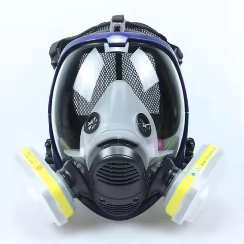 Chemical Full Gas Mask 6800 7 in 1 gas mask Dust Respirator Paint Insecticide Spray Silicone Full Fa