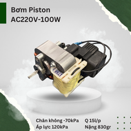 Bơm Piston 100w hút chân không bơm rượu xăng dầu hóa chất