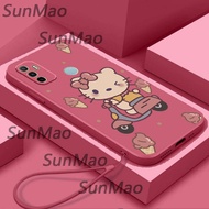เคสโทรศัพท์ OPPO A53 2020 ปกแมวการ์ตูน