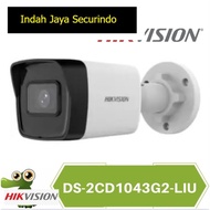 9.9 Shopee IP CAMERA HIKVISION OUTDOOR 4MP DS-2CD1043G2-LIU CCTV BUILT IN MIC