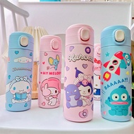 304 Stainless Steel Water Bottle Hello Kitty Kuromi 420ml Water Bottle Thermos