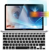 Anti Blue Light Anti Glare Screen Protector for 2015-2012 MacBook Pro 13 A1425 A1502 with Keyboard C