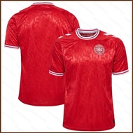 HT1 Euro 2024 Denmark national home Jersey Football Tshirts Short Sleeve Sports Tshirt Plus Size TH1