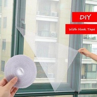 【⊕Good quality⊕】 xizhi2142067 New Qualified Dropship 1pc Diy Adhesive Anti-Mosquito Bug Insect Curtain Mesh Door Window With 2pc Hook Tape Sep20