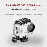For Insta360 GO 3 GO3 GO3S Waterproof Case Camera Dive Case 60m Underwater Shooting Accessories for 